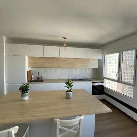 Apartamento Rénové Avec Vue Imprenable Sur París
