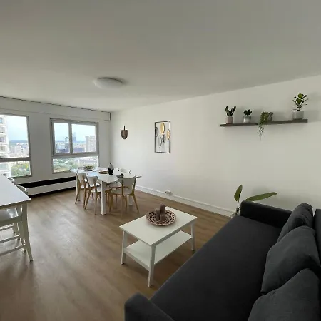 Apartamento Rénové Avec Vue Imprenable Sur París
